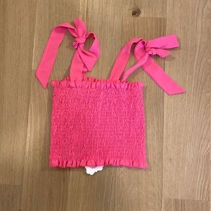 Sassy shortcake pink crop top